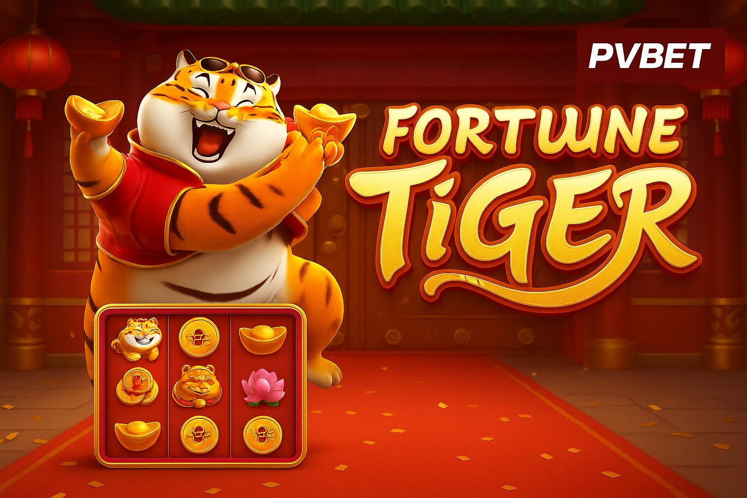 Fortune Tiger é um jogo imperdível no PVBET Casino