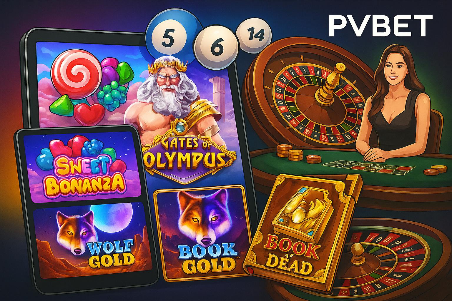 Jogos de cassino online inovadores e emocionantes na PVBET